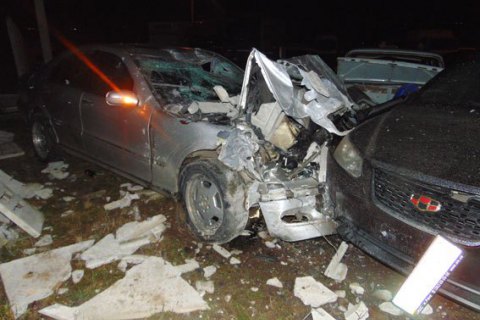 В Ровно в ДТП были повреждены 26 автомобилей