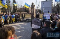 У Краматорську учасники віча закликали врегулювати ситуацію навколо блокади