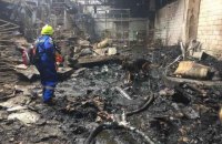 Из-за пожара на производстве в пригороде Киева погиб человек