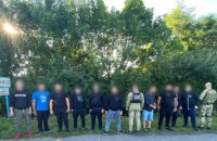 На Закарпатті прикордонники затримали 15 чоловіків за підозрою у незаконному перетині кордону