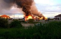 Штаб АТО показав наслідки обстрілу Широкиного і Бердянського