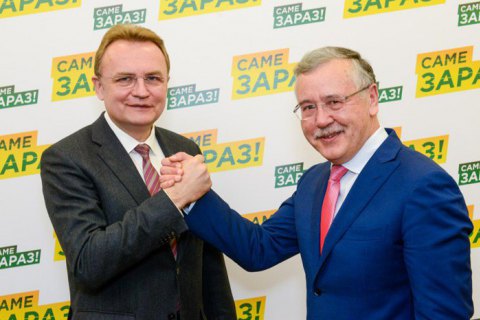 Гриценко видит Садового премьером в случае победы на выборах президента