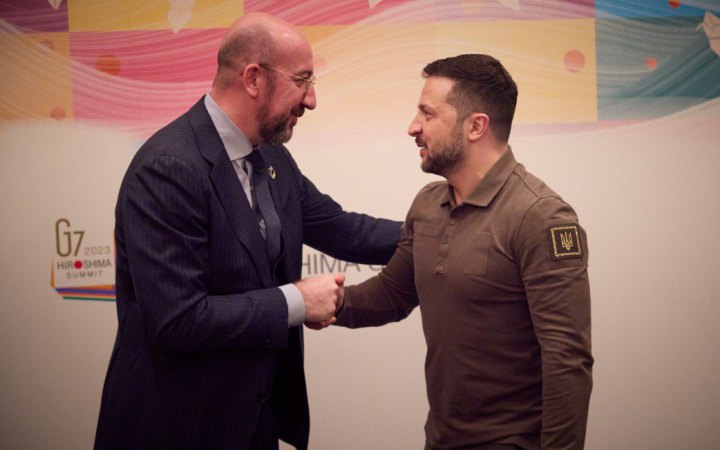 Зеленський і президент Євроради обговорили можливість старту переговорів щодо членства України в ЄС 