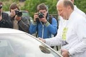 Премьер Литвы принял участие в уличной акции
