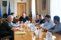 Стефанчук провів нараду з новими очільниками Генштабу й міністерства оборони та секретарем РНБО 