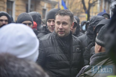 Білецький: "Нацкорпус" не влаштовуватиме акцій на "Олімпійському" під час дебатів