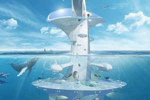 Французы хотят построить небоскреб на воде