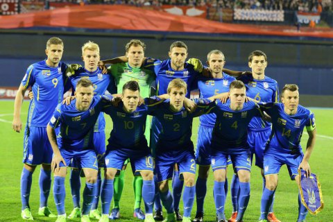 Украина осталась на 35-м месте в рейтинге ФИФА