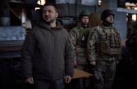 Володимир Зеленський побував із візитом у Бахмуті (оновлено)