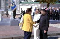 У Києві відбуваються урочистості з нагоди Дня Незалежності України. Відео