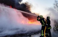 На Киевщине горит лес в Иванковском районе, а также в Чернобыльской зоне