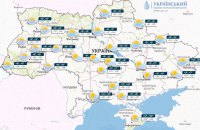 Неділя в Україні буде без істотних опадів
