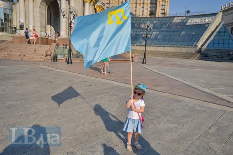 В Бахчисарае с применением силы задержали восемь крымских татар (обновлено)
