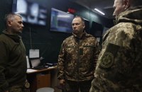 Командувач Сухопутних військ відвідав частини ЗСУ, які обороняють Бахмут