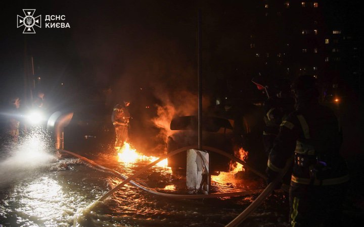 Внаслідок ворожої атаки у Києві троє загиблих, ще троє — постраждали (оновлено)