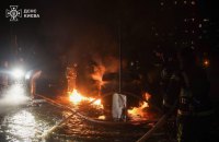 Внаслідок ворожої атаки у Києві троє загиблих, ще троє — постраждали (оновлено)