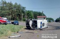 На Волыни в ДТП с участием "скорой" погиб пациент, три человека госпитализированы