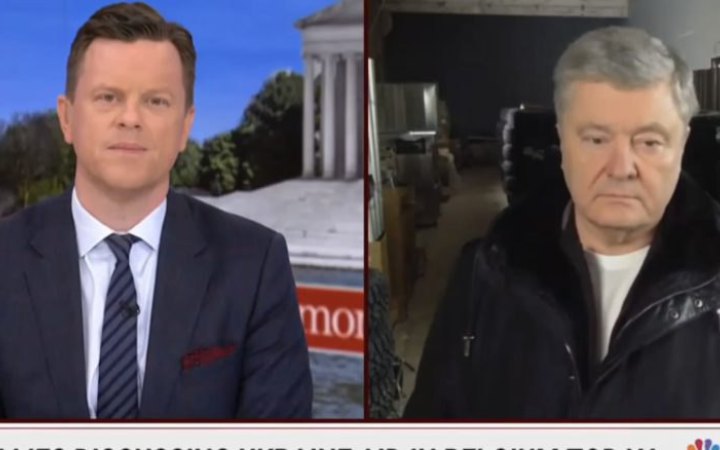 Боєприпаси потрібні як повітря, – Порошенко на MSNBC