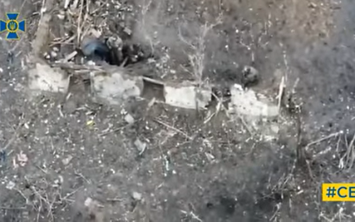 В СБУ показали, як ліквідували чотирьох російських загарбників 