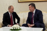 Янукович "обстоятельно" побеседовал с Путиным 