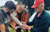 В Карпатах в группу туристов попала молния 