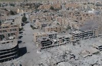 CNN показал руины иракской "столицы" ИГИЛ с беспилотника