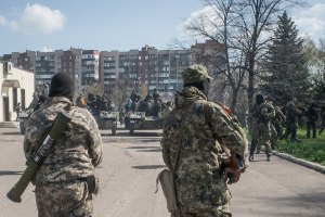 В Красном Лимане террористы похитили двух милиционеров