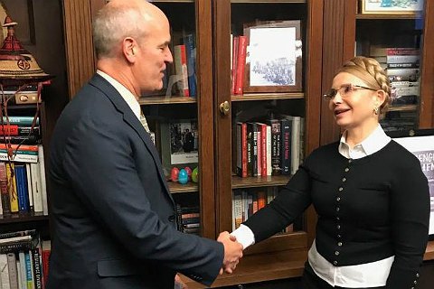 Тимошенко обговорила з членами комітету Палати представників США з питань збройних сил військову допомогу Україні