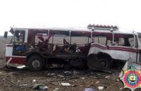 Автобус, що підірвався на міні, нелегально перевозив людей через лінію розмежування