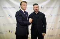 Зеленський провів розмову з президентом Франції