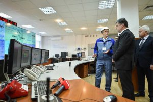 Порошенко відвідав Дністровську ГАЕС