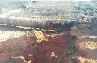 У результаті мінометного обстрілу бойовиків пошкоджено газопровід у Донецькій області
