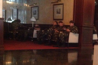 В гостинице Кернеса проходит обыск по делам, связанным с Майданом