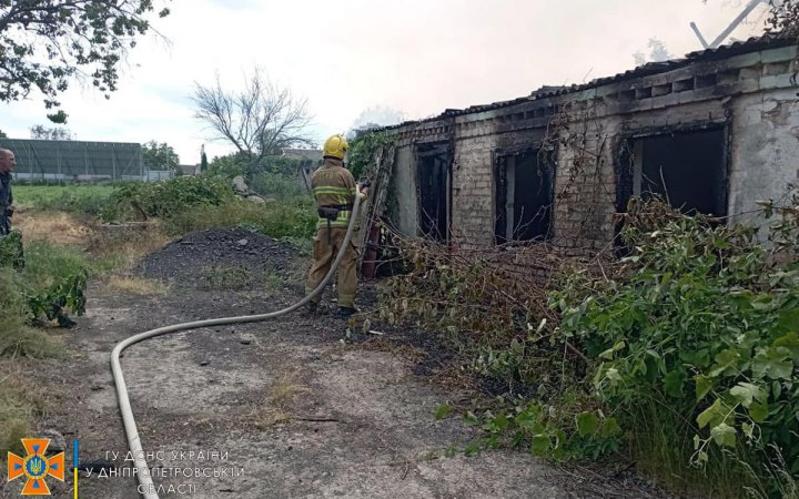Росіяни завдали ракетного удару по Дніпропетровщині та обстрілювали її протягом ночі
