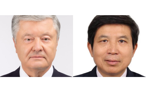 Порошенко обговорив з послом КНР питання поставок вакцини від коронавірусу