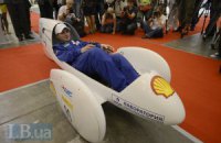 Киевлянам показали автомобиль, проехавший 575 км на 1 л бензина