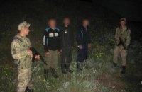В Сумской области задержали трех граждан РФ за нелегальное пересечение границы