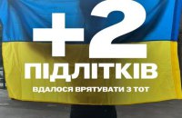 Ще двох підлітків вдалось повернути на територію України з окупації