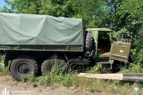 В Днепропетровской области грузовик Нацгвардии наехал на легковушку, двое погибших