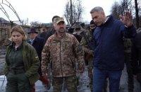 Федеральный канцлер Австрии посетил Бучу