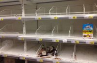 В магазинах Славянска закончились продукты, - очевидец