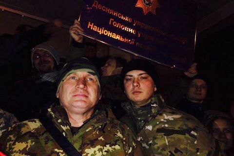 Полиция отпустила задержанных в ходе столкновений в центре Киева