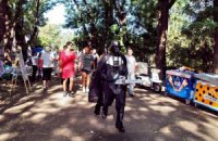 ​Анонимусы взломали парковку в Одессе, а Дарт Вейдер нанес удар бензопилой