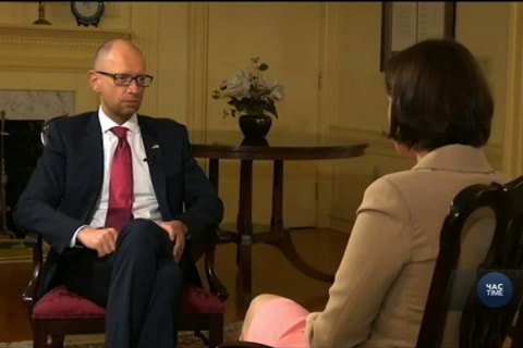 Яценюк: до выполнения Минских соглашений о снятии санкции с РФ не может быть и речи