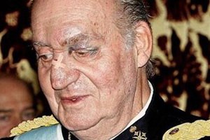 ​Король Испании появился на официальной встрече с синяком под глазом