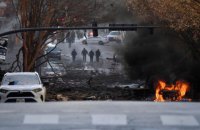 В американском городе Нэшвилл взорвалось авто, власти подозревают умышленный подрыв
