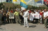 Милиция открыла дело из-за "гроба для Добкина"