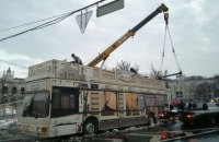 Полиция не увидела нарушений в демонтаже МАФов на Контрактовой площади в Киеве