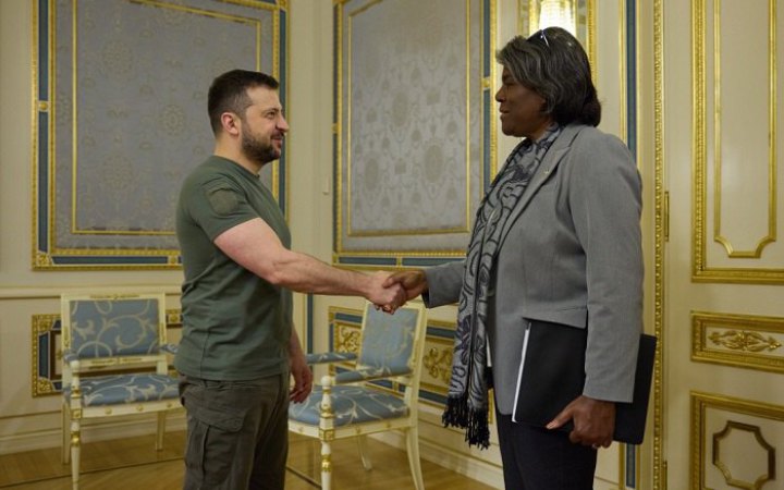 Зеленський зустрівся із послом США в ООН у Києві