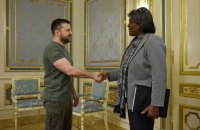 Зеленський зустрівся із послом США в ООН у Києві